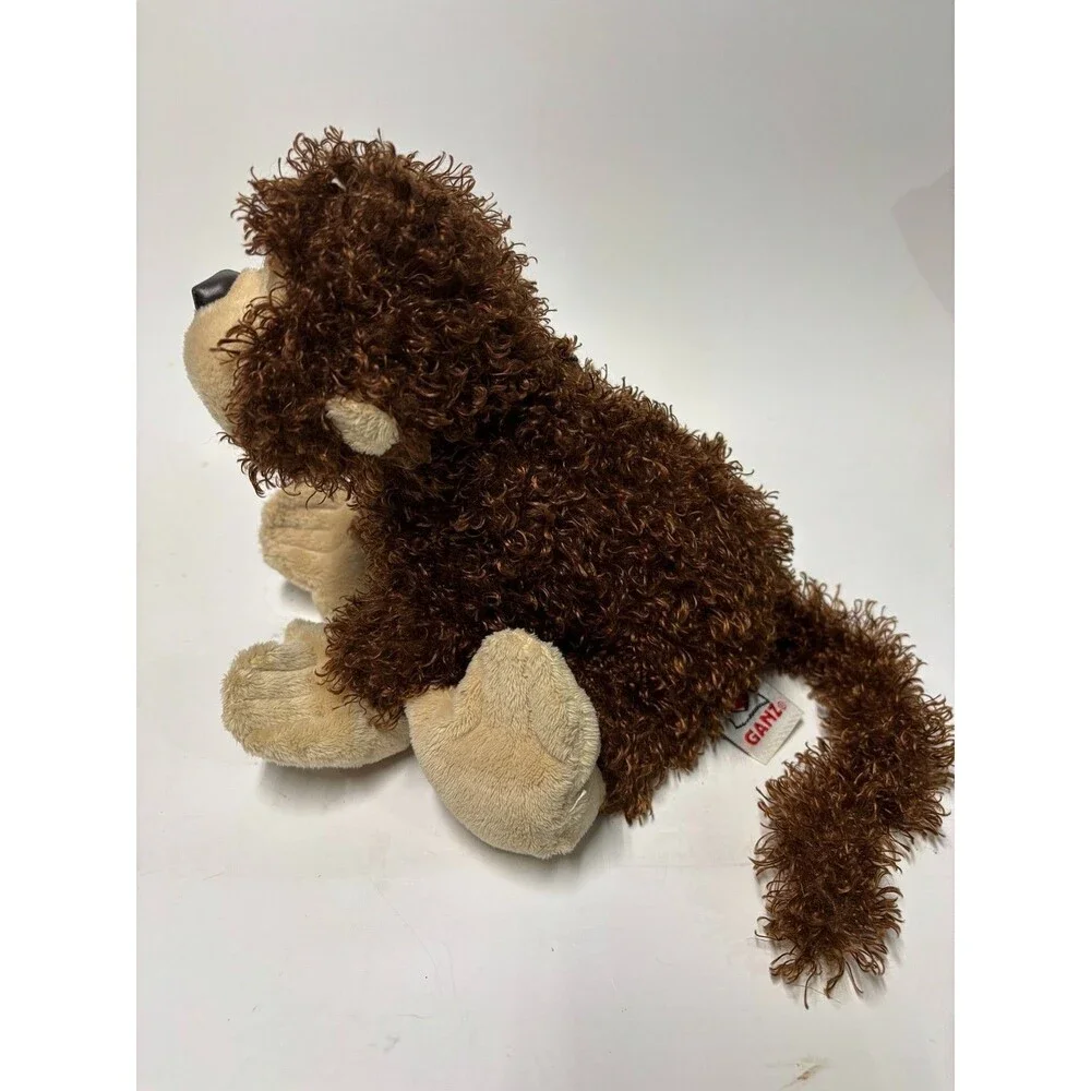 Webkinz Curly Furry Brown Cheeky Monkey 8